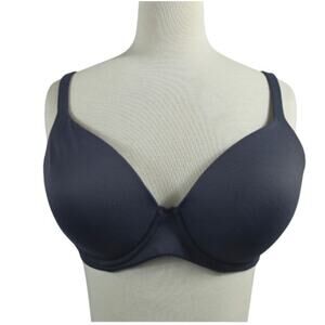 Soma Embraceable Perfect Coverage Bra Dark Grey Size 36D